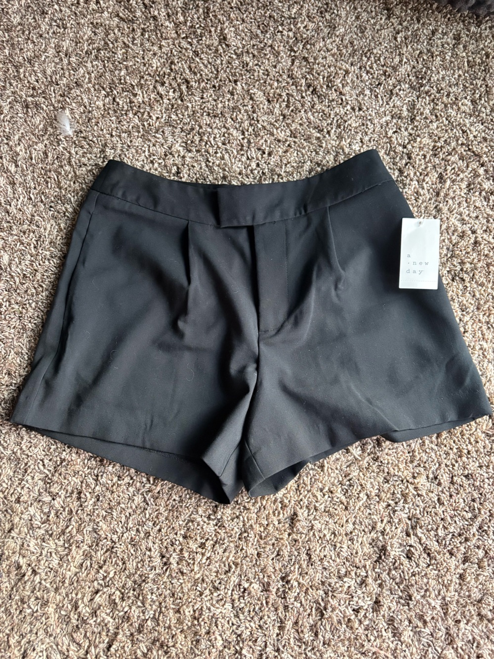 a new day Black High-Rise Tailored Women's Shorts